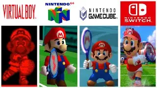EVOLUTION OF MARIO TENNIS GAMES #nintendo #mariotennis #gameplay #gaming #games #game #gamer #switch
