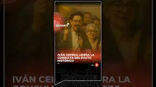 Iván Cepeda lidera la consulta del Pacto Histórico
