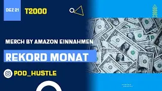 T-Shirt Business Merch by Amazon, Spreadshirt Einnahmen Dezember 2021