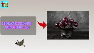ISOLARE IL COLORE IN MODO SEMPLICE CON GIMP