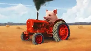 How to start a tractor. How to drive a tractor. Driving lessons MTZ 82. 892.