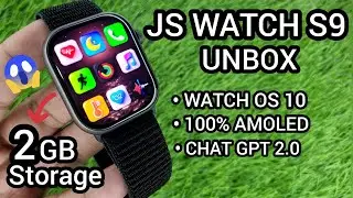Js Watch S9 Smartwatch | Js S9 Smartwatch | Smartwatch Js S9 | Js watch s9 Unbox | Js Watch S9