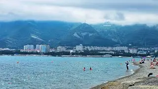 Геленджик июнь сезон 2023 Погода Пляж Нива