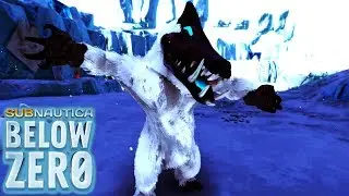 NEW SnowStalker Bite Animations, NEW Sound || Subnautica Below Zero