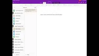 How to Insert a PDF Printout into OneNote from an iPad (When you don’t have a PDF saved in OneDrive)