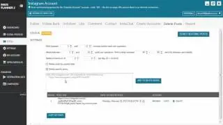 41.  How to use the Instagram Delete Posts Tool