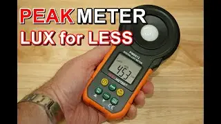 Cheap Light Meter Review - Peak Meter's PM6612 is Worth Consideration