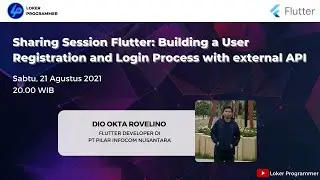 Sharing Session Flutter: Building a User Registration and Login Process with External API