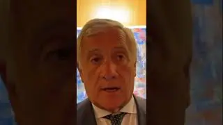 TAJANI AL TERMINE DELL'INCONTRO CON WEBER