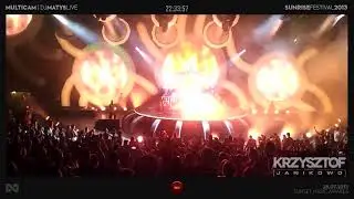 MULTICAM Dj Matys live on Sunrise Festival 2013