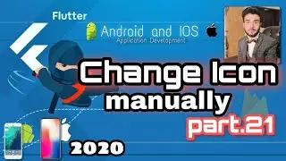 how to change icon manually in flutter || Flutter tutorials for beginners