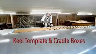 Starting To Build The Cradle Boxes For Our 50ft Sailboat - Ep. 391 RAN Sailing