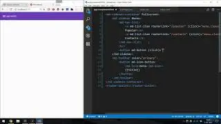 07   Adding toolbar and sidenav