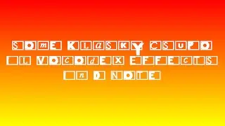 Some Klasky Csupo IL Vocodex Presets in D Note