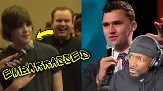 Charlie Kirk DESTROYS Smug College Student