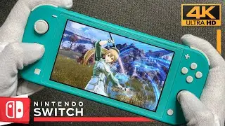 SWORD ART ONLINE looks AWESOME on Nintendo Switch Lite Gameplay ❯ 4K HDR