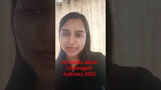 All details about Chattisgarh judiciary Exam 2023