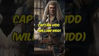 Top 7 Greatest Pirates🏴‍☠️in World🌎History  #shorts  #history  #viral  #ai  #aiart #education