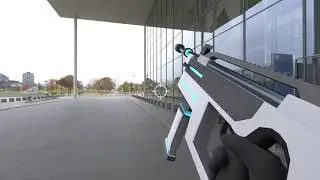 Sci-fi gun reload