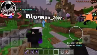 Стрим игры "Minecraft PE".