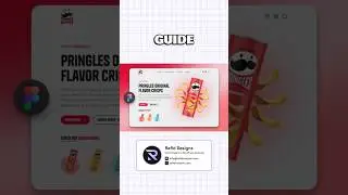 Pringles Website UI Design in Figma | Animation in Figma | Figma Tutorial For Beginners
