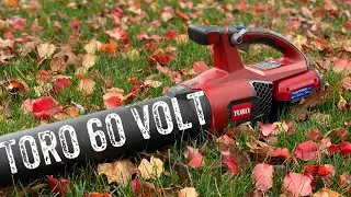Toro 60 Volt Blower Review!