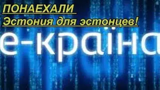 ПОНАЕХАЛИ! ЭСТ0НИЯ ПР0ТИВ УКРАИНЦЕВ!