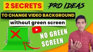 Change Video Background, Without Green Screen | How to change video background | Technical Talent