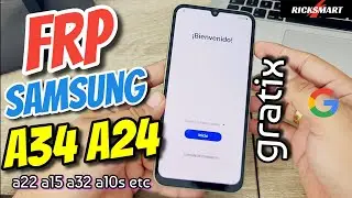 ¡CHAO FRP! Como Eliminar cuenta GOOGLE Samsung A34 A24 SIN COSTO a04 a22 a32 a15