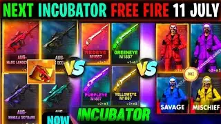 11 July Next Incubator🤩 Free Fire | Free Fire Next Incubator | Upcoming Incubator Update Free Fire