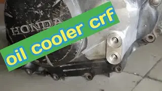 oil cooler crf || aluminium welding || brazing aluminium