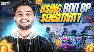 USING BIXI OP SENSITIVITY 🔥😱 BGMI || PUBG MOBILE GAMEPLAY #fragmovie #bixiop #sensitivity 