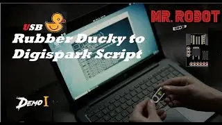 Mr. Robot || USB Rubber Ducky Part -I || Digispark script