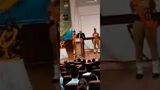 GD Bakshi in our college Auditorium