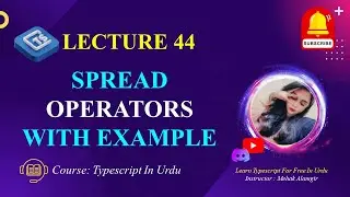spread operator in typescript | operator in typescript