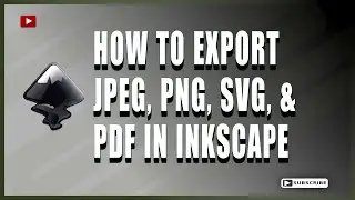 HOW TO EXPORT IN INKSCAPE #inkscape #photoshop #graphicdesigntutorial #askandanswer #exporting