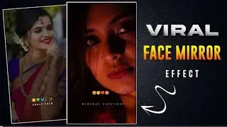 New Trending Face Light Blink | Face Mirror Flash Effect Alight Motion