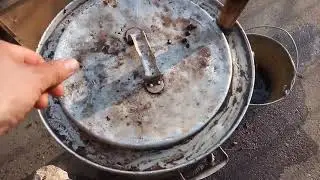 перетопка старой суши в воск.