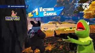 Primera victoria en el Fornite xD
