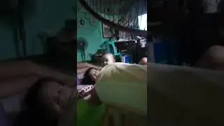 Playing peek-a-boo w/ BebiGurl
