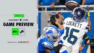 Seahawks at Lions Game Preview - 2024 Week 4