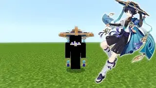 Scaramouche Genshin Impact Helmet | MCPE 1.21+