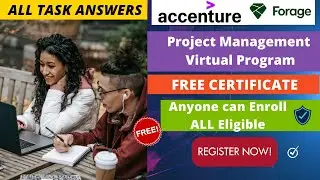 [SOLVED] Accenture Project Management Virtual Experience | All Task Answers | FREE Certificate