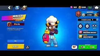 Upgrading " Maisie " to the max level 😈😍🤩🥰😎 in Brawl Star | @bluegamer3011  | #trending