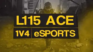 Call Of Duty: Ghosts 1vs4 ACE w/ L115 eSports SnD