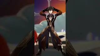 【原神 : Genshin Impact MMD／4K／60FPS】Don't move or i will..『Xiao & Zhongli & Travelers & Ganyu & Venti』