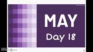 NC May Day 18 Number Corner Checkup #4 Part 2