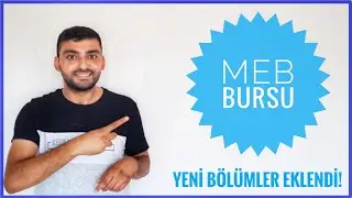 MEB SCHOLARSHIP - NEW DEPARTMENTS ADDED (WHICH DEPARTMENTS ARE GIVEN?) HOW TO APPLY?