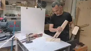 Wooden joints : 1 method of making a wooden connection with a chusel
