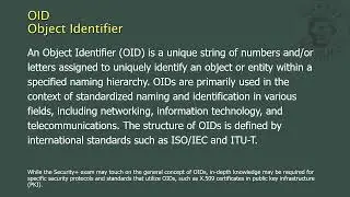 OID - Object Identifier